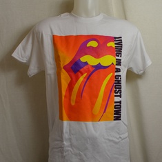 t-shirt the rolling stones ghost town wit 