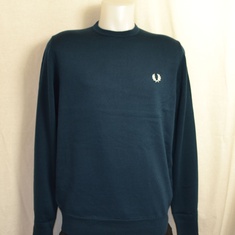 pullover fred perry petrol blue k9601-257