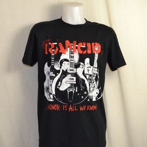 t-shirt rancid honor is all we know