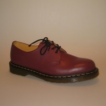 dr martens 1461z smooth cherry red