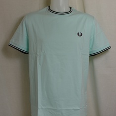 t-shirt fred perry twin tipped m1588-m32 brighton blue