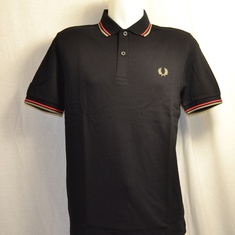 polo fred perry m3600-p52 zwart 