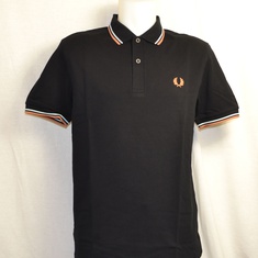 polo fred perry m3600-p37 zwart