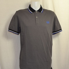 polo fred perry m4567-g85 gunmetal