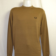 pullover fred perry crew neck k9601-p96 shaded stone 