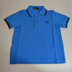 kinderpolo fred perry sy1200-b76 blauw