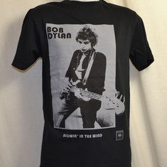 t-shirt bob dylan guitar