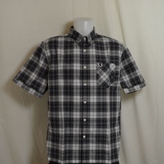 overhemd fred perry zwart m3540-102