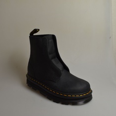 dr martens zebzag lace less black wyoming 