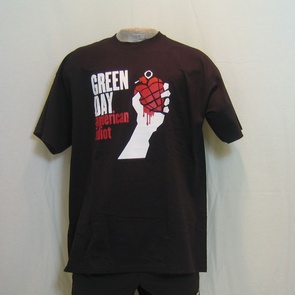 t-shirt greenday american idiot