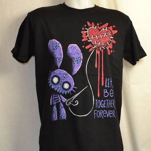 t-shirt akumu lets be together forever