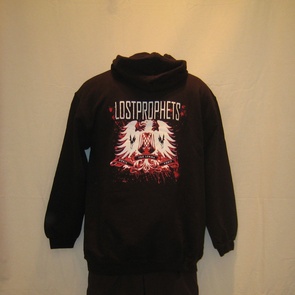 hooded sweater lostprophets phoenix