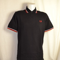 polo fred perry m12-186 zwart