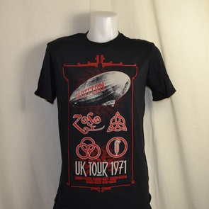 t-shirt led zeppelin zeppelin rood 