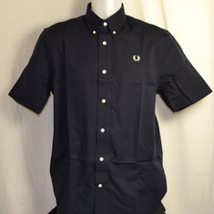 overhemd fred perry m5562-608 navy 