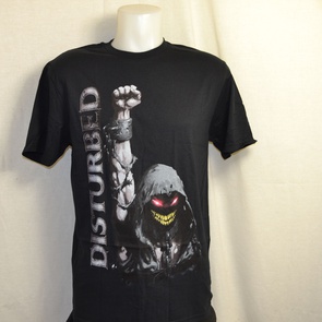 t-shirt disturbed up your fist