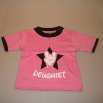 baby shirt deugniet roze