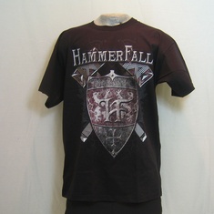 t-shirt hammerfall steel 