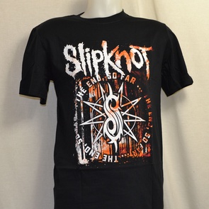 t-shirt slipknot the end so far splatter 