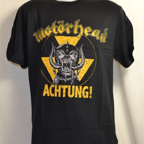 t-shirt motorhead achtung