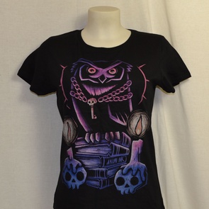 dames t-shirt akumu owls crypt 