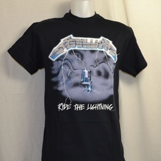 t-shirt metallica ride the lightning