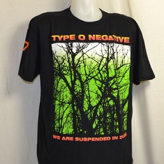 t-shirt type o negative suspended in dusk 