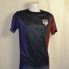 t-shirt frenchcore football jersey skull