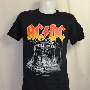 t-shirt acdc hells bells 