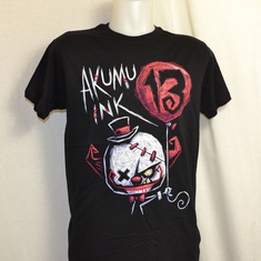 t-shirt akumu kreepy clown 