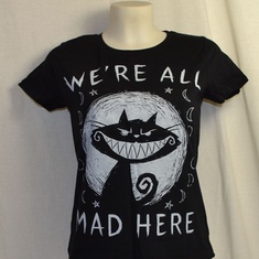 dames t-shirt akumu we re all mad