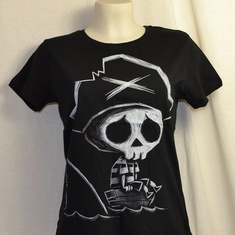dames t-shirt akumu lost at sea