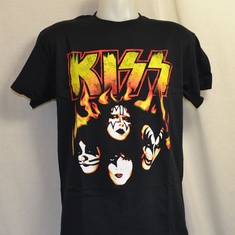 t-shirt kiss burn with me 