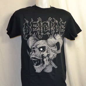 t-shirt deicide skull horns
