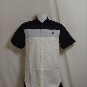 overhemd fred perry block panel m3545-102