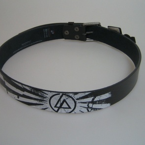 linkin park riem wit logo