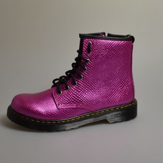 dr martens 1460 J pink reptile 