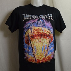 t-shirt megadeth bombsplatter