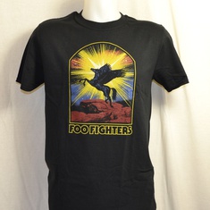 t-shirt foo fighters winged horse