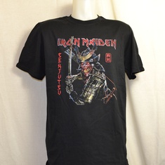 t-shirt iron maiden senjutsu samourai 