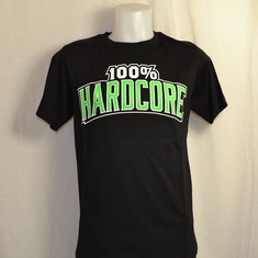 t-shirt hardcore basic groen 
