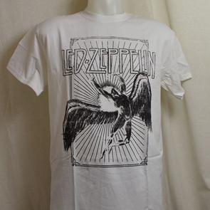 t-shirt led zeppelin icarus burst wit 