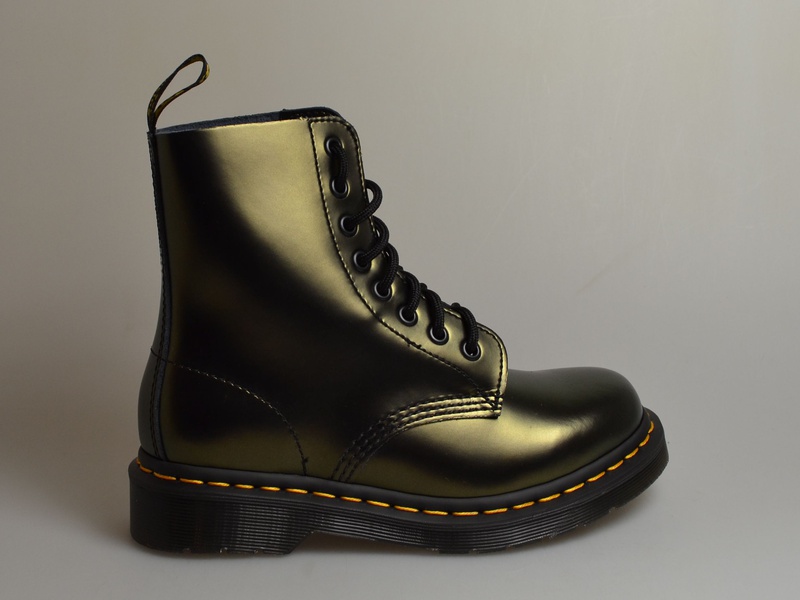 dr martens chroma gold