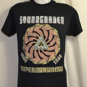t-shirt soundgarden super unknown tour 