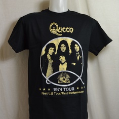 t-shirt queen 1974 vintage tour 