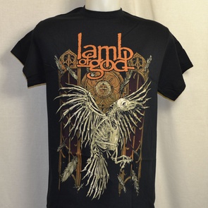 t-shirt lamb of god crow