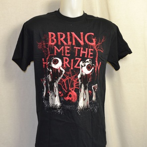 t-shirt bring me the horizon zombie eyes
