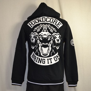 hooded vest hardcore bring it on 