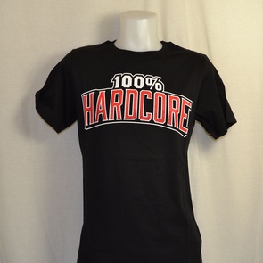 t-shirt hardcore basic rood 