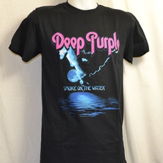 t-shirt deep purple smoke on the water 